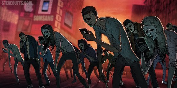smartphone zombie
